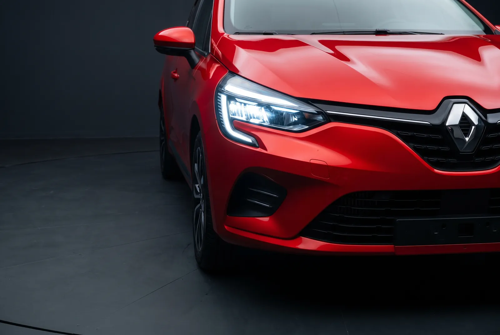 Detail van een Renault Clio